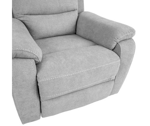 Nojatuoli MIMI sähköinen lepotuoli, vaaleanharmaa