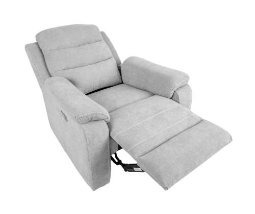 Nojatuoli MIMI sähköinen lepotuoli, vaaleanharmaa