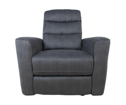 Nojatuoli GASTON sähköinen lepotuoli, harmaa sametti