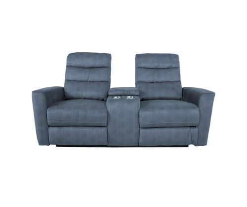 Sohva GASTON 2-istuttava sähköinen lepotuoli 182x85xH104cm, sininen