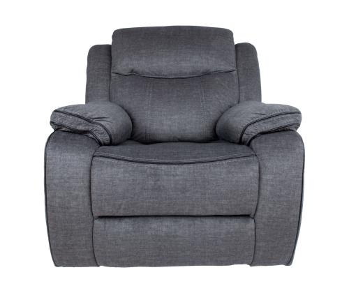 Nojatuoli GENTRY keinuva ja pyörivä manuaalinen lepotuoli, harmaa