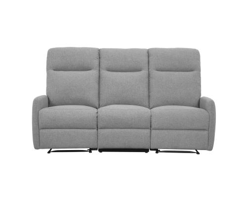 Sohva KATY 3-istuttava sähköinen lepotuoli, vaaleanharmaa