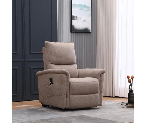 Tukituoli GIANNI sähkökäyttöinen nostotuoli 85x86xH106cm, beige