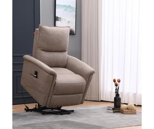 Tukituoli GIANNI sähkökäyttöinen nostotuoli 85x86xH106cm, beige