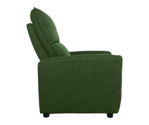 Nojatuoli ZAC push back lepotuoli 74x95xH101cm, vihreä