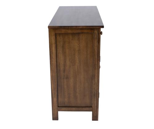 Lipasto JAMES 120x46xH91cm, maalaismainen tammi