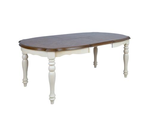 Ruokapöytä LILY 137/182x 106,5xK76cm, tammi