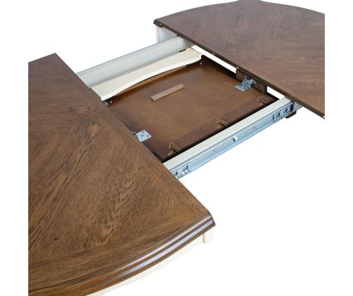 Ruokapöytä LILY 137/182x 106,5xK76cm, tammi