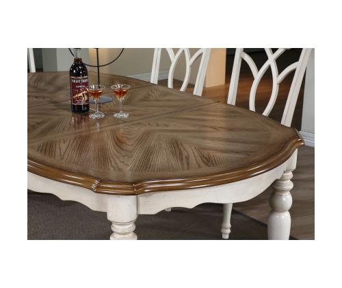 Ruokapöytä LILY 137/182x 106,5xK76cm, tammi