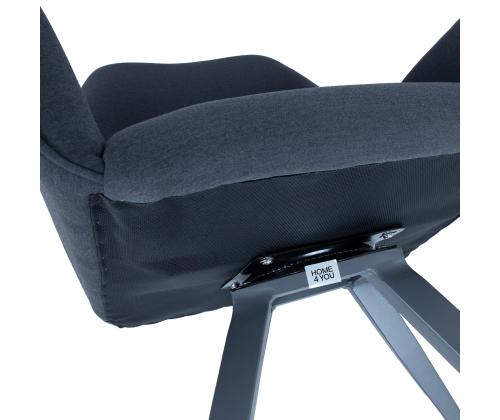 Työkalu COLUMBUS kääntyvä 67x76xH95cm, tummanharmaa