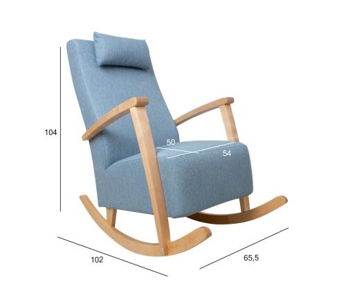 Keinutuoli VENLA vaaleansininen