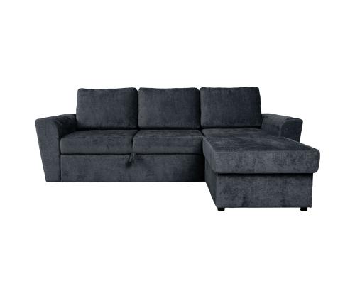 Kulmasohva INGMAR 242x168/92xH92cm, antrasiitinharmaa