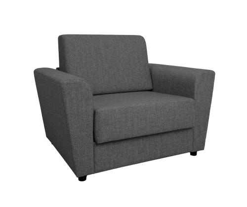 Nojatuolivuode VESPER 112x83xH86cm, tummanharmaa