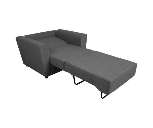 Nojatuolivuode VESPER 112x83xH86cm, tummanharmaa