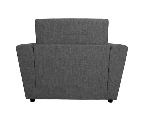 Nojatuolivuode VESPER 112x83xH86cm, tummanharmaa