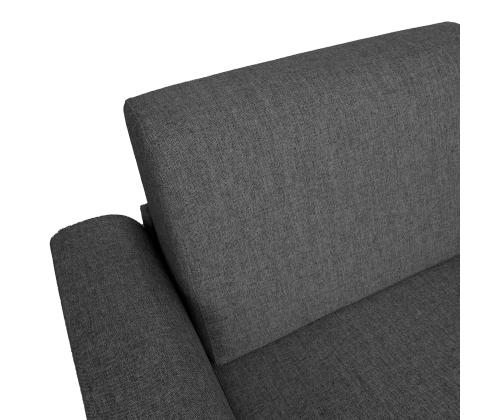 Nojatuolivuode VESPER 112x83xH86cm, tummanharmaa