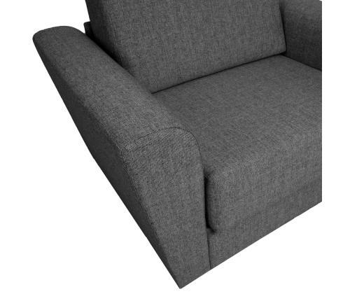 Nojatuolivuode VESPER 112x83xH86cm, tummanharmaa