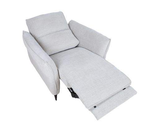 Nojatuoli MIAMI sähköinen lepotuoli 95x92xH99cm, vaalea beige