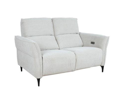 Sohva MIAMI 2-istuttava sähkökäyttöinen lepotuoli 154x92xH99cm, vaalea beige