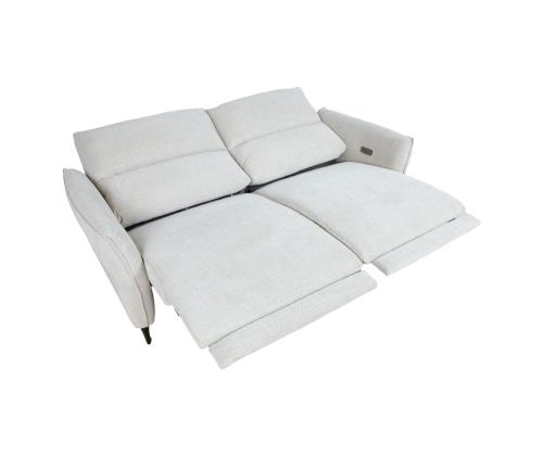 Sohva MIAMI 3-paikkainen sähköinen lepotuoli 199x92xH99cm, vaalean beige