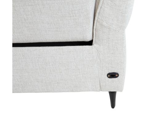 Sohva MIAMI 3-paikkainen sähköinen lepotuoli 199x92xH99cm, vaalean beige