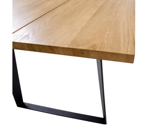 Ruokapöytä LISBON 220x100xK75cm, tammi