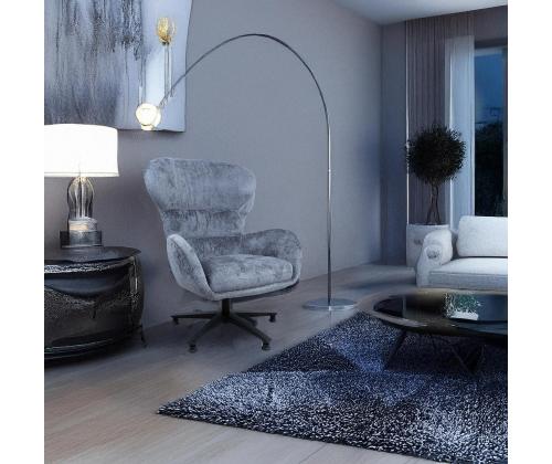 Nojatuoli KAROLINA 78x84,5xH104,5cm, sininen väri