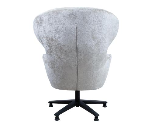 Nojatuoli KAROLINA 78x84,5xH104,5cm, kermanvalkoinen