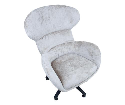 Nojatuoli KAROLINA 78x84,5xH104,5cm, kermanvalkoinen