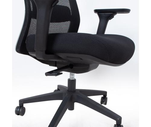 Työtuoli SANTO 66x66xH115-125cm, musta verkkokangas