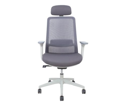 Työtuoli SANTO 64x64xH115-125m, harmaa verkkokangas