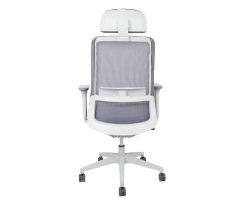 Työtuoli SANTO 64x64xH115-125m, harmaa verkkokangas