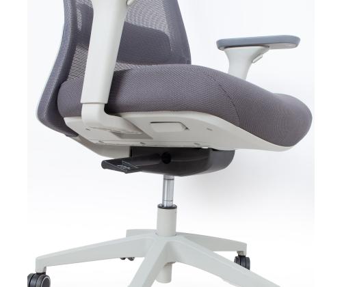 Työtuoli SANTO 64x64xH115-125m, harmaa verkkokangas