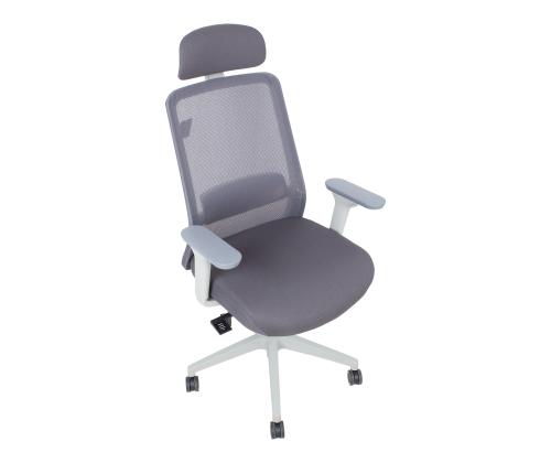 Työtuoli SANTO 64x64xH115-125m, harmaa verkkokangas