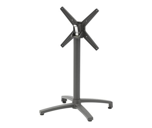 Pöytäjalka BISTRO 67x67xH72cm, harmaa