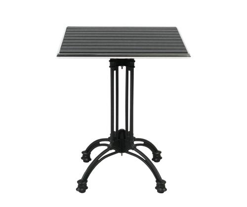 Pöytäjalka CAFE 61x61xH72cm, musta