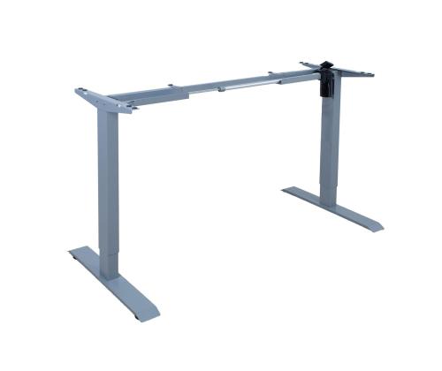 Pöytäjalka ERGO 1 -moottorilla, hopeanharmaa