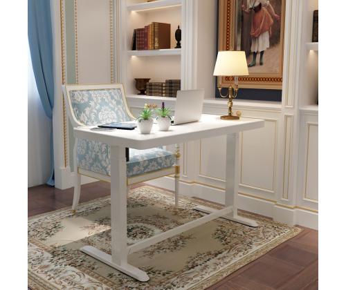 Säädettävä pöytä ERGO 1 moottorilla 120x60xH72-121cm, valkoinen