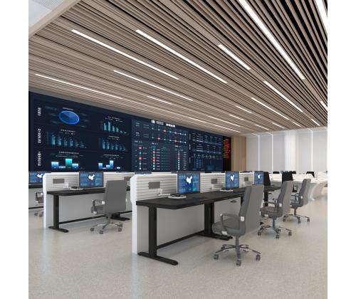 Säädettävä pöytä ERGO 1-moottori 120x60xH72-121cm, musta, melamiinilevy, teräs