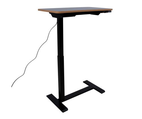 Säädettävä pöytä ERGO 1 moottorilla 70x40cm, musta