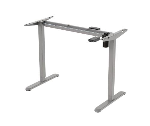Pöytäjalka ERGO LIGHT 1 moottorilla, hopeanharmaa