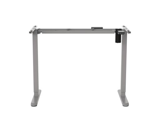 Pöytäjalka ERGO LIGHT 1 moottorilla, hopeanharmaa