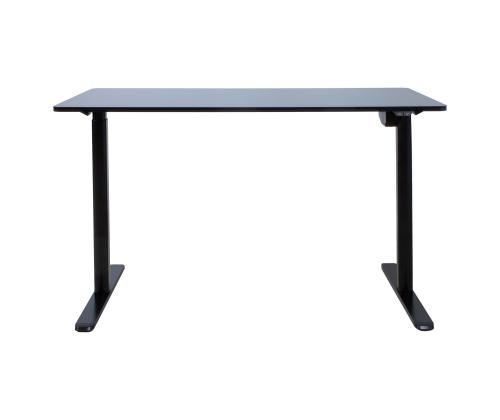 Pöytä ERGO LIGHT 1 moottorilla 120x60xH72,5-117,5cm, musta