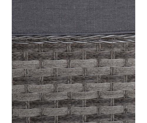 Sohva GENEVA 2-istuttava 129x78xH78cm, harmaa