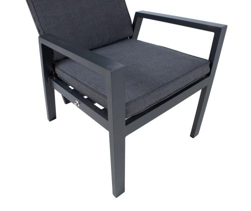 Tuoli TOMSON tummanharmaa