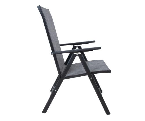 Taitettava tuoli DUBLIN 54x69xH102cm, harmaa