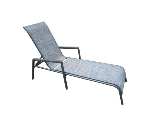 Lepotuoli DELGADO harmaa