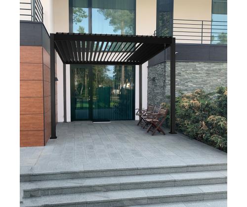 Katos MIRADOR 3x3xH2,5m, tummanharmaa