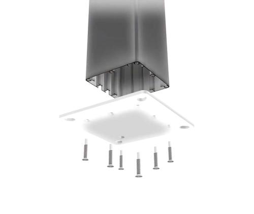 Katos MIRADOR 3x3xH2,5m, tummanharmaa