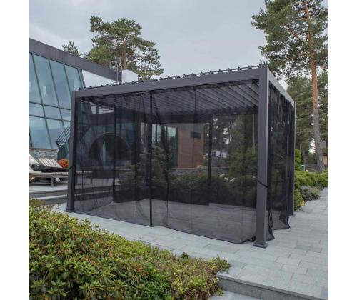 Markiisin sivuverhot MIRADOR 3x3m, tekstiiliä